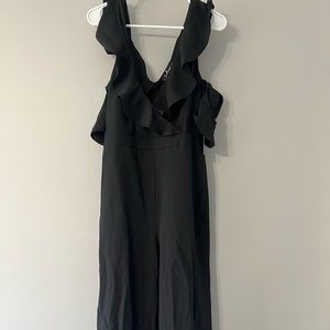 Lulus black jumpsuit.